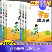 数学 苏科版 七年级上 [正版]2023秋通城学典非常课课通七年级上下册语文+数学+英语+道德与法治+历史 讲解类 7年