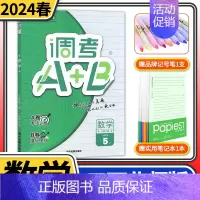 数学 五年级下 [正版]2024版调考A+B数学五年级下册北师大版 成都期末调研a十b考试小学生专题分类集训同步训练辅导
