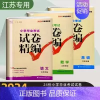 2024试卷精编-语文+数学+英语(江苏配套) 小学升初中 [正版]2024新版小学毕业考试试卷精编分类精粹语文数学英语
