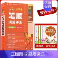 小学生笔顺规范手册 小学通用 [正版]2024版易佰图书易记通全彩版小学语文英语数学基础知识古诗文笔顺规范手册数学公式词