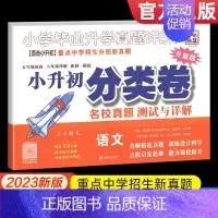 真题详解.语文 小学升初中 [正版]2024新版小学毕业升学真题详解语文数学英语真题测试卷人教版小升初分类卷升级版小学生