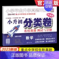 真题详解.数学 小学升初中 [正版]2024新版小学毕业升学真题详解语文数学英语真题测试卷人教版小升初分类卷升级版小学生