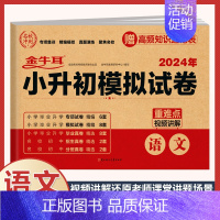 语文》小升初模拟试卷(含真题分班卷) 小学升初中 [正版]2024年小升初模拟试卷真题卷必刷题人教版语文数学英语小学毕业