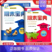 语文+数学 [人教版]全套2本 六年级下 [正版]期末宝典单元检测分类复习卷六年级下册语文数学英语人教版 小学生6年级同