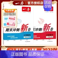 ❤️推荐❤️[2本套装]期末冲刺新卷 语文+数学 人教版 四年级上 [正版]2024版同步培优新卷期末冲刺新卷一年级二年