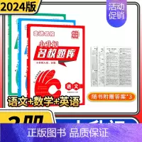 语文数学英语 [正版]2024版走进名校小升初四川名校题库语文数学英语五六年级 各大名校招生分入学分班卷 期末升学复习考