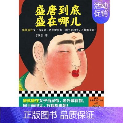 [正版]盛唐到底盛在哪儿 于赓哲 一本讲透唐朝为何强盛的盛唐小百科 读客中国史入门文库 隋唐五代十国书籍 B站历史科普类