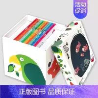 意大利盒子第二辑 启蒙宝宝想象力 9册 大开本 经典 [正版]意大利左脑右脑开发训练工具书中英双语升级版启蒙图书绘本