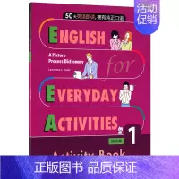 朗读篇配套练习册 [正版]50天日常生活英语情景口语对话速成朗读练习 English for Everyday Acti