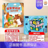 2本[识字启蒙]宝宝学说话+象形识字 [正版]宝宝学说话神器训练开口0-1-2-3岁婴幼儿语言启蒙有声书绘本会说话的早教
