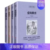 [正版]爱的教育 昆虫记 格列佛游记 海底两万里4册套装英文版中文版双语中英文对照英汉对照书籍小学初高中生世界文学读名著