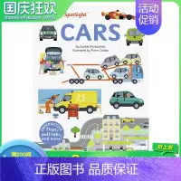 [正版]焦点翻翻立体书 汽车 Ultimate SpotlightCars 原版英文儿童趣味插画绘本 科普百科 善优