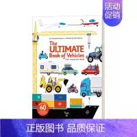 [正版]英文原版 The Ultimate Book of Vehicles 车辆之书 立体翻翻科普绘本 英文版 进口英