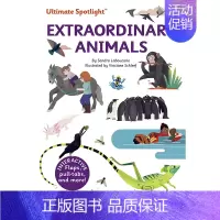 [正版]Ultimate SpotlightExtraordinary Animals,焦点翻翻立体书动物超能力 英