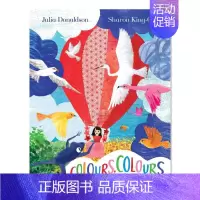 [正版]立体翻翻书色彩无处不在 2024卡内基插画奖长名单英文儿童艺术启蒙进口原版书精装Sharon King-Ch