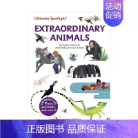 [正版]Ultimate SpotlightExtraordinary Animals,焦点翻翻立体书动物超能力 英