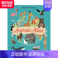 [正版]立体翻翻书动物大观 Animal Atlas 进口原版英文儿童 善本图书