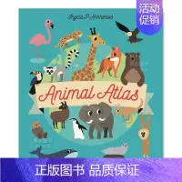 [正版]立体翻翻书动物大观 Animal Atlas英文儿童立体原版图书进口书籍Ingela P. Arrhenius