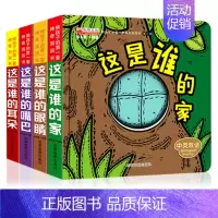 [第二辑]神奇洞洞书4册 [正版]奇妙洞洞书全4册宝宝的一本脑洞大开创意书籍绘本0-3岁撕不烂婴儿早教启蒙书儿童立体翻翻