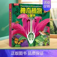 [正版]书籍科普立体书神奇植物立体书3-6-10岁儿童植物科普翻翻书揭秘植物
