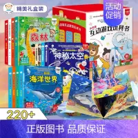 揭秘系列翻翻书 全套8册 [正版]小笨熊互动游戏玩具书 12本 礼盒装 儿童3d立体翻翻书 婴幼儿情景体验认知绘本揭秘