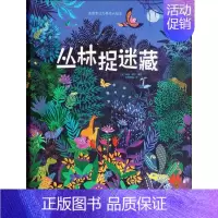 [正版]法国专注力养成绘本丛林捉迷藏 培养孩子智力儿童专注力逻辑思维训练书籍 3-6-9-12岁幼儿早教益智游戏绘本情景