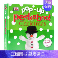 [正版]DK出品 圣诞节立体翻翻书 英文原版绘本 Pop-Up Peekaboo! Christmas 圣诞节主题儿童英