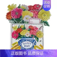 [正版]创意花盆礼品书Happy Day快乐日 成人翻翻立体书 英文原版英文原版图书籍进口
