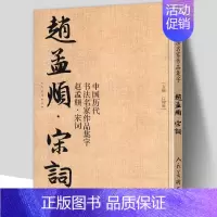 [正版]大尺寸8开赵孟頫宋词 集字古诗词行书字帖 中国历代书法名家作品集字 江锦世繁简对照毛笔五柳先生传书法字帖临摹楷行