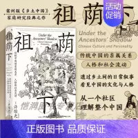 [正版]祖荫下:传统中国的亲属关系、人格和社会流动 智慧宫丛书024 案例版《乡土中国》中国家庭伦理民族志文化社会学