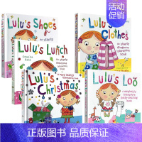 全套5册 [正版]Lulu's Loo Clothes Shoes Lunch Christmas 露露Lulu生活习惯