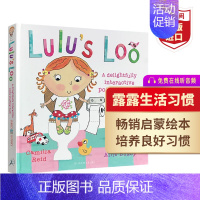 露露上厕所 [正版]露露生活习惯系列套装4册 英文原版 Lulu's Clothes Lunch Loo Shoes 穿