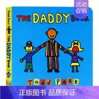 [正版]英文原版绘本 The Daddy Book 爸爸 幼儿童情商亲子启蒙早教纸板书 名家Todd Parr 家庭成长