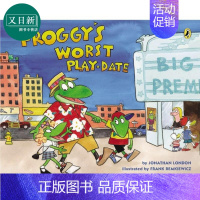 [正版]小青蛙弗洛格1 FroggyS Worst Playdate 英文原版 儿童绘本 动物故事 进口童书 心灵成长绘