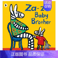 [正版]预 售小斑马扎扎的弟弟 Za-za's Baby Brother 露西卡曾斯Lucy Cousins 英文原版儿