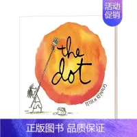[正版]英文原版 The Dot 点 儿童家庭教育精装绘本 Peter H. Reynolds彼德雷诺兹 Creatri