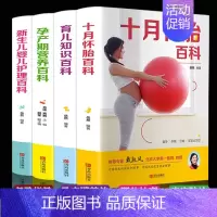 [正版]孕妇书籍套装4册 十月怀胎知识百科全书育儿知识大全孕产期营养百科新生儿婴幼儿护理怀孕期备孕早教父母必读食谱菜谱孕