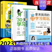 [全3册]小学考试高分宝典 [正版]抖音同款30天成为学习高手书籍给孩子的第一本学习方法书高效记忆哈佛凌晨四点半等你在清