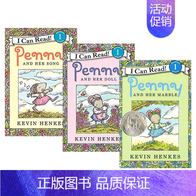 小老鼠佩妮3册 [正版]冬天来了 英文原版绘本 Winter Is Here 季节主题 儿童文学遗产奖作者Kevin H