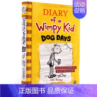 [正版]英文原版 Diary of a Wimpy Kid #4 Dog Days 小屁孩日记4 哭包日记英文版 儿童英