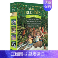 神奇树屋5-8册 盒装 [正版] 神奇树屋 1-8册盒装 英文原版 Magic Tree House 儿童探险文学小说英