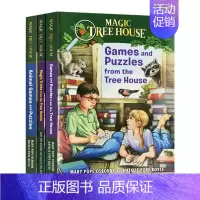 神奇树屋练习册 3本套装 [正版] 神奇树屋 1-8册盒装 英文原版 Magic Tree House 儿童探险文学小说