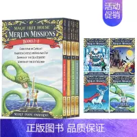 神奇树屋梅林的任务1-4册 盒装 [正版] 神奇树屋 1-8册盒装 英文原版 Magic Tree House 儿童探险