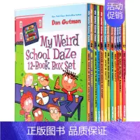 疯狂学校第二季12册盒装 [正版]疯狂学校第一季1-8册 英文原版 My Weird School 1-8 Book 校