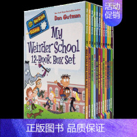 我的疯狂学校3第三季12册套装 [正版]疯狂学校第一季1-8册 英文原版 My Weird School 1-8 Boo