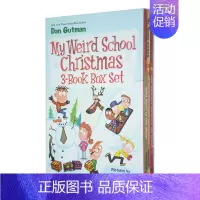 疯狂的学校 圣诞节3册套装 [正版]疯狂学校第一季1-8册 英文原版 My Weird School 1-8 Book