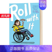 [正版]转起来 英文原版 Roll with It 轮椅上的女孩 关于梦想和友谊的故事 学生英语课外阅读读物 提高英语能