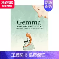 [正版]Sara O'Leary绘画盖玛和巨人女孩Gemma and the Giant Girl 3-7岁儿童情感启蒙