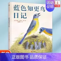 [正版]蓝色知更鸟日记 一只蓝色知更鸟的日记绘本 儿童科普绘本图画书故事书早教家庭教育益智启蒙类书籍书4-8岁
