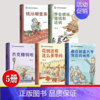 写给孩子的财商启蒙书[5册盒装] [正版]礼盒装 漫画三十六计 漫画孙子兵法 洋洋兔36计孙子兵法全套6册历史故事书国学